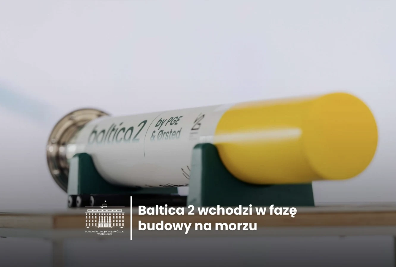 Kamień milowy dla polskiego offshore — rusza budowa Baltica 2
