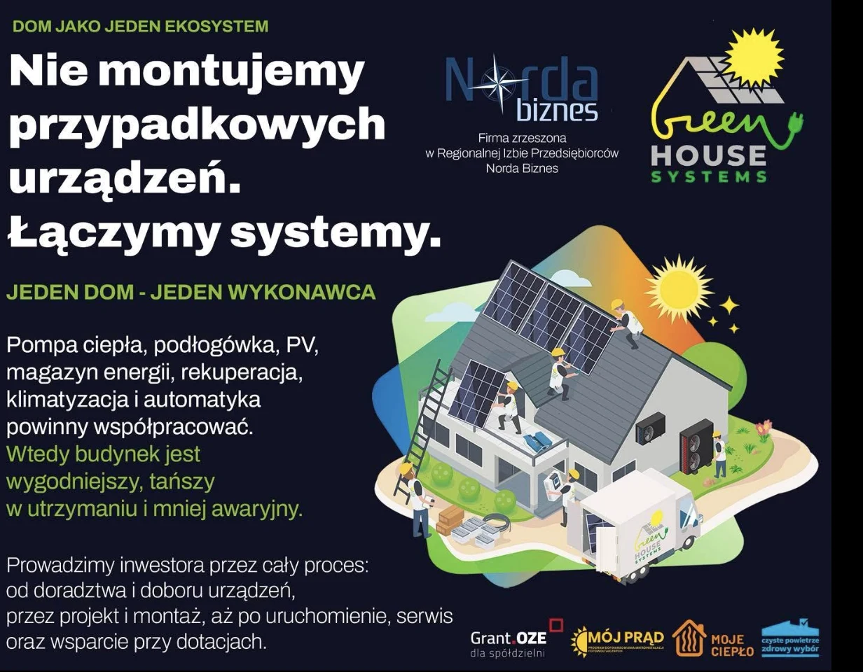 Prezentujemy Green House Systems — dom jako jeden ekosystem