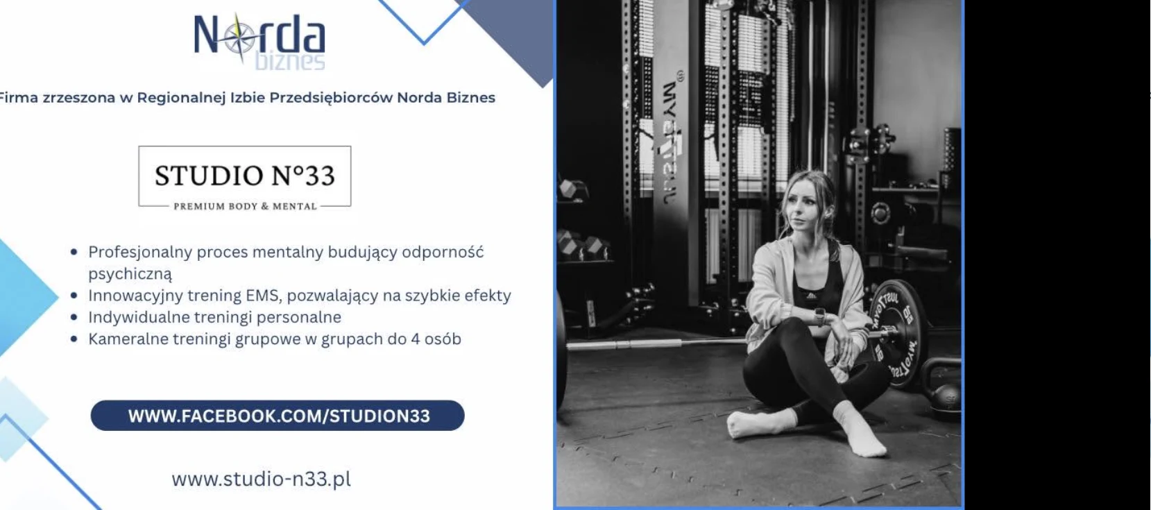 Prezentujemy Studio N°33 — silne ciało i silny umysł